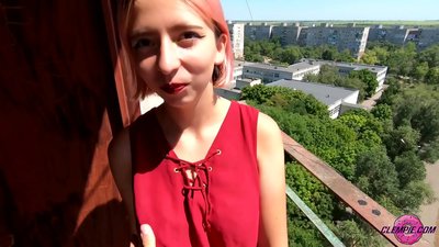 Sinh viên gợi cảm hút một người lạ trong các hẻo lánh - Hãy trên khuôn mặt của mình